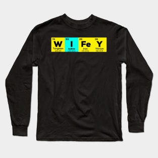 Halloween Couple costume - Wifey and Hubs Long Sleeve T-Shirt